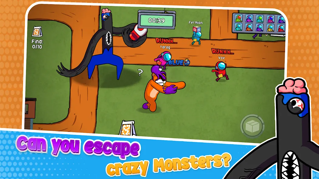Survivor In Rainbow Monster — скриншот 3