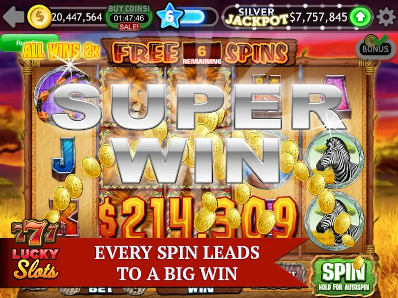 Lucky Slots — скриншот 2 Lucky Slots — скриншот 2