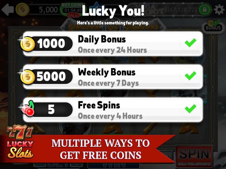 Lucky Slots — скриншот 5