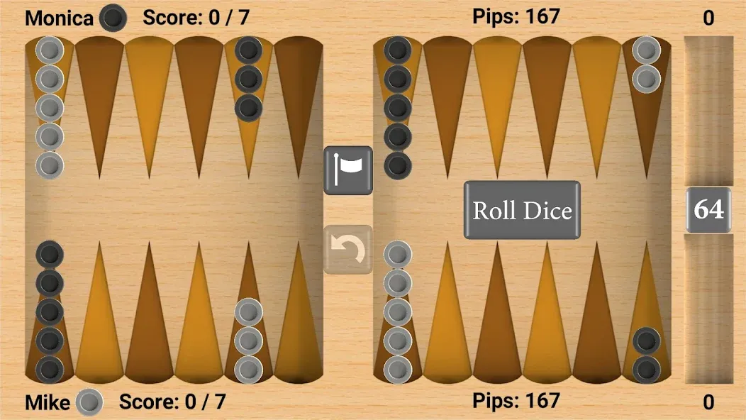 Bluetooth Backgammon — скриншот 2 Bluetooth Backgammon — скриншот 2