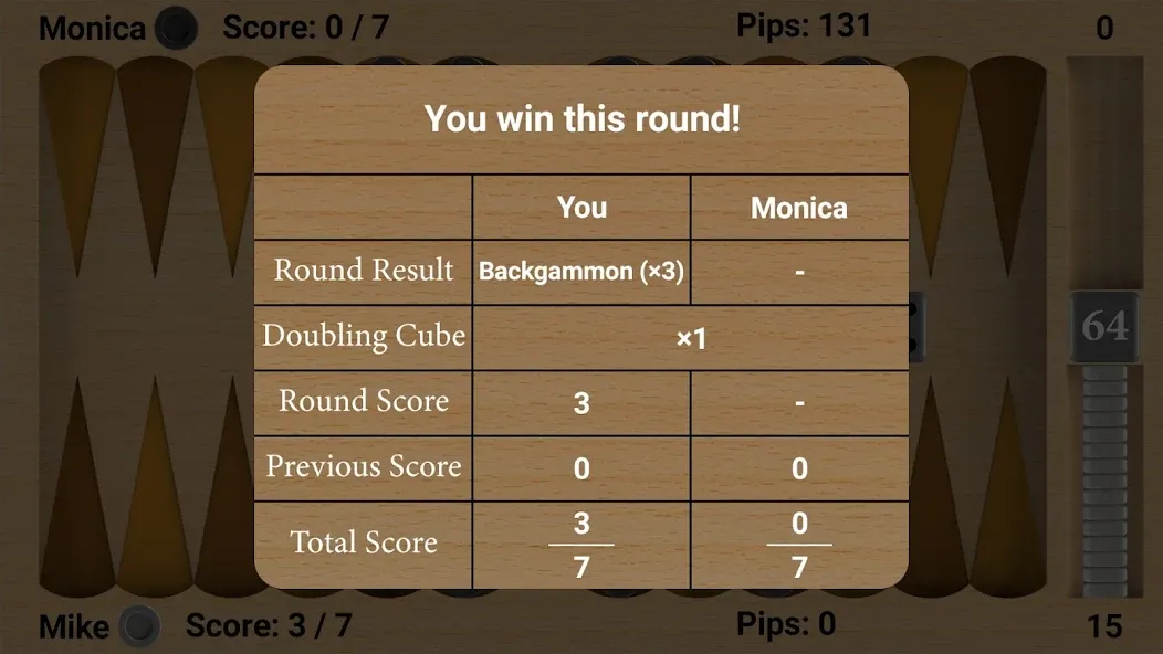 Bluetooth Backgammon — скриншот 5