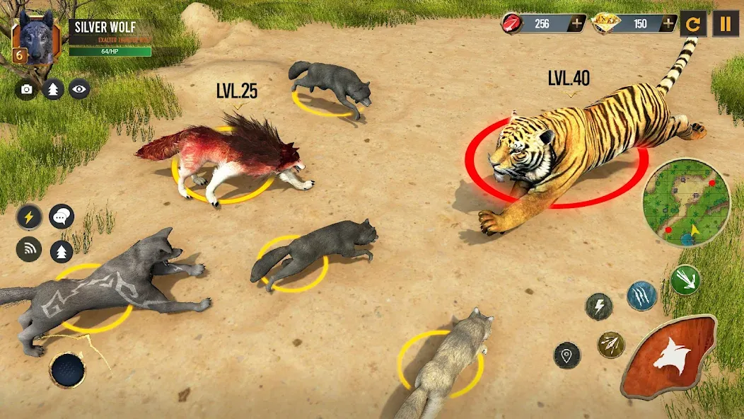 Wild Wolf Simulator Wolf Games — скриншот 4