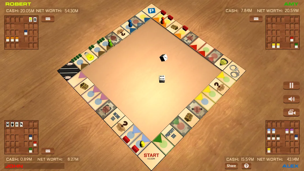 Businessman ONLINE board game — скриншот 1