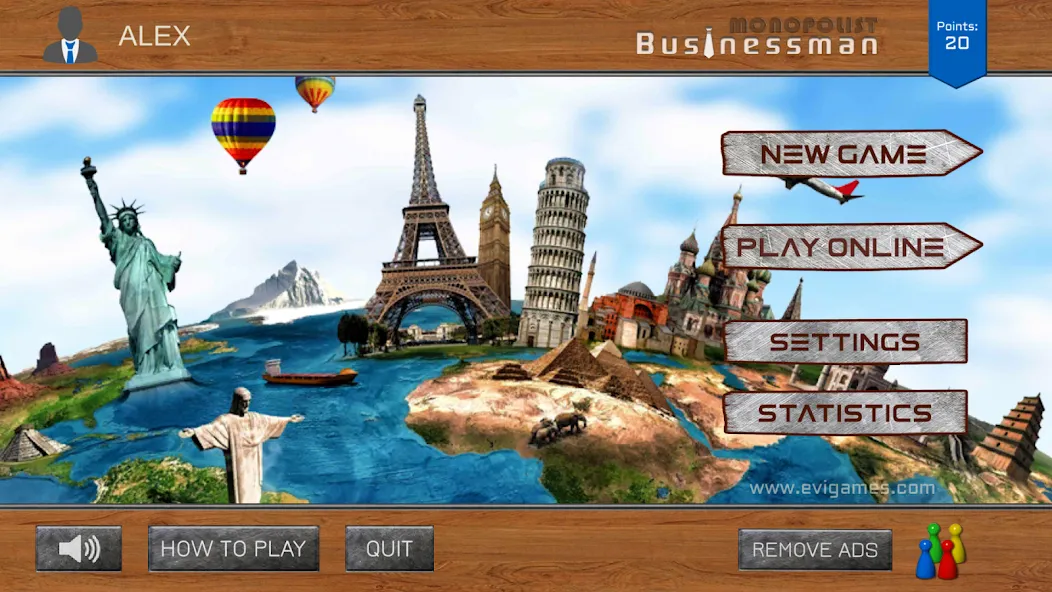 Businessman ONLINE board game — скриншот 2