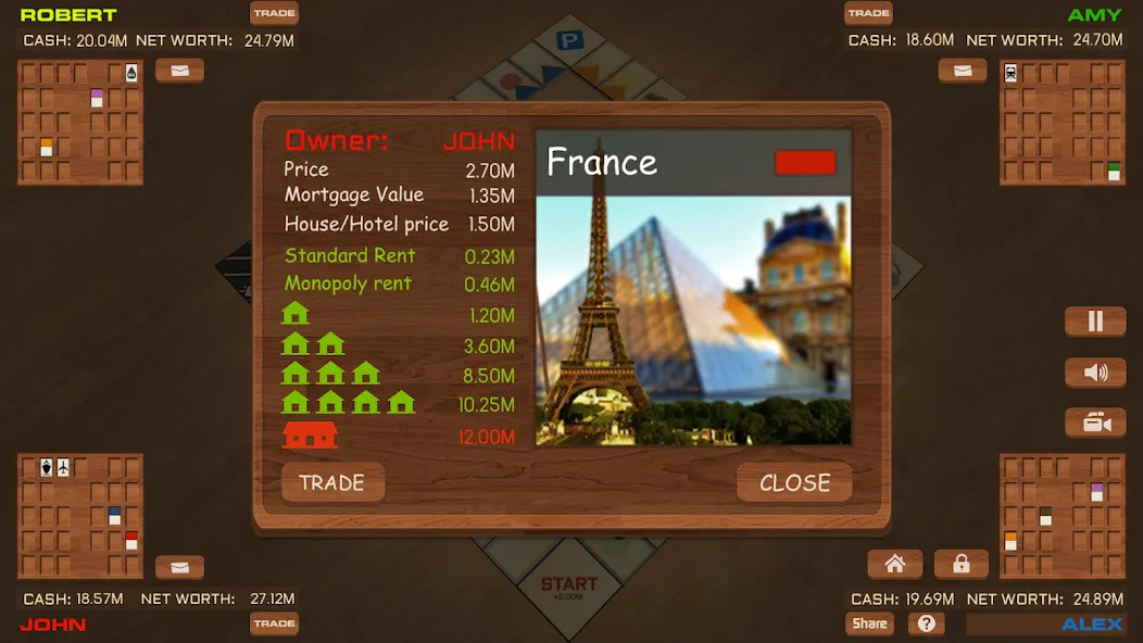 Businessman ONLINE board game — скриншот 4