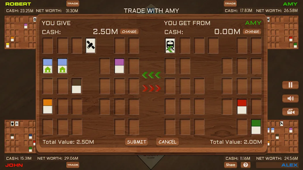 Businessman ONLINE board game — скриншот 5