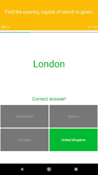 Europe Map Quiz - European Cou — скриншот 5