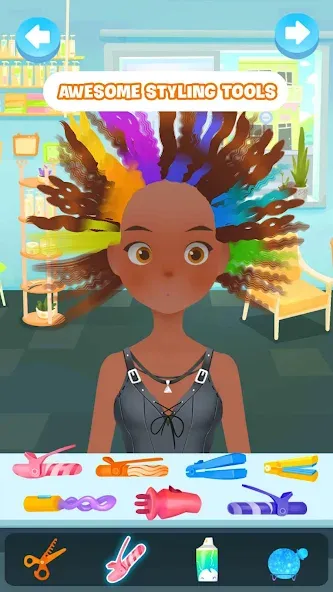Hair salon games : Hairdresser — скриншот 2