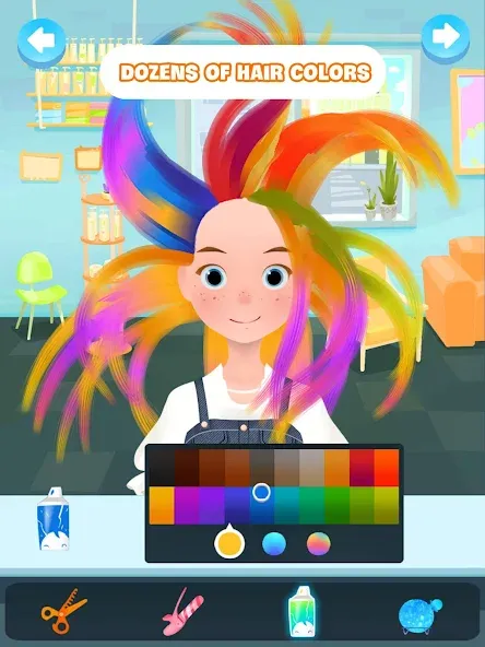 Hair salon games : Hairdresser — скриншот 5