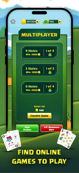Play Nine: Golf Card Game — скриншот 3