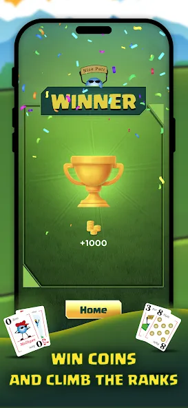 Play Nine: Golf Card Game — скриншот 4