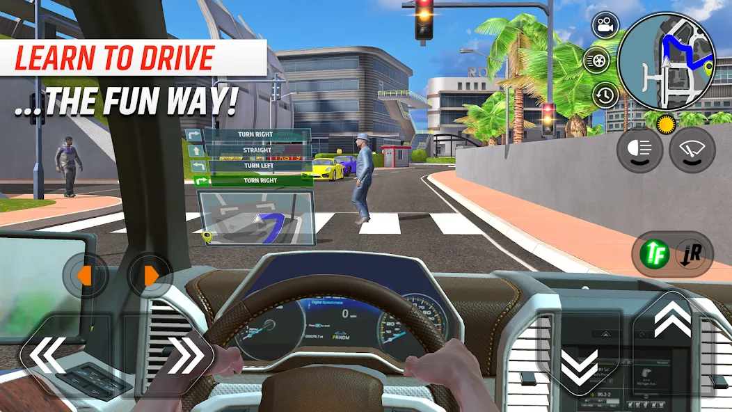 Car Driving School Simulator — скриншот 1