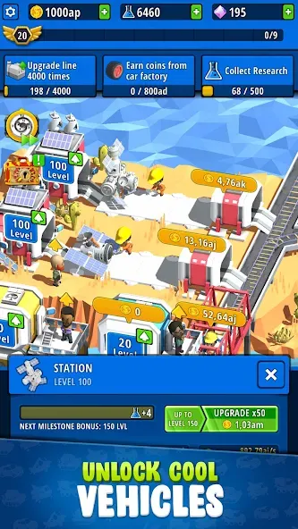 Idle Inventor - Factory Tycoon — скриншот 2 Idle Inventor - Factory Tycoon — скриншот 2