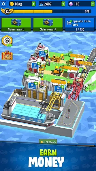 Idle Inventor - Factory Tycoon — скриншот 4 Idle Inventor - Factory Tycoon — скриншот 4