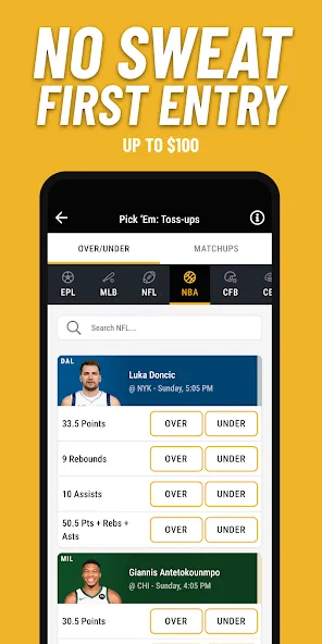 Sports Predictor: Fantasy Game — скриншот 2