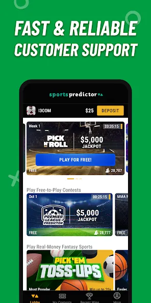 Sports Predictor: Fantasy Game — скриншот 5