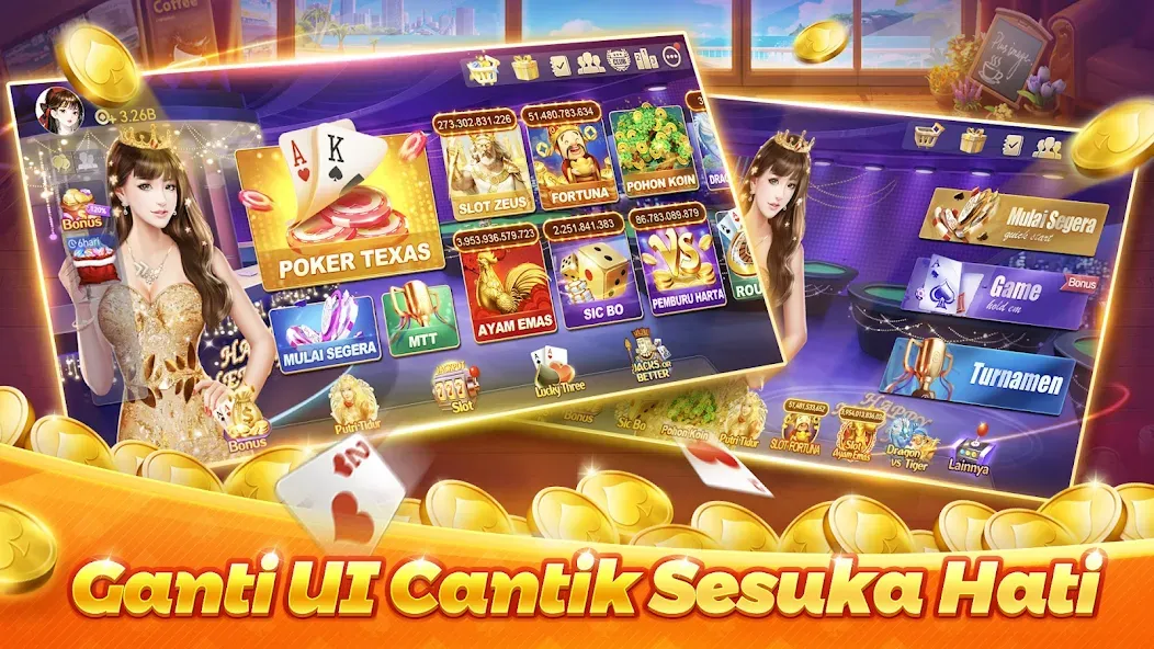 Poker Texas Boyaa — скриншот 1 Poker Texas Boyaa — скриншот 1