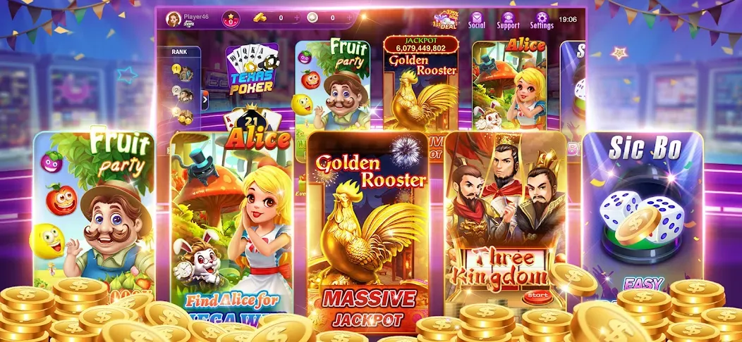 Happy Poker Slots — скриншот 3