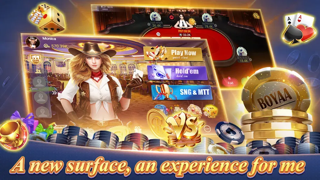 Texas Poker English (Boyaa) — скриншот 3 Texas Poker English (Boyaa) — скриншот 3