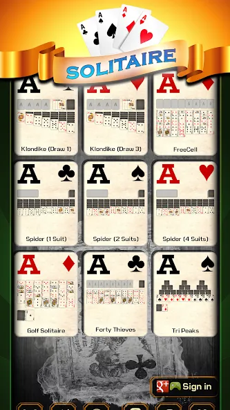 Solitaire Kings — скриншот 1