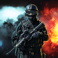 Скачать Black Commando : War Game на телефон — Много денег и разблокированное оружие