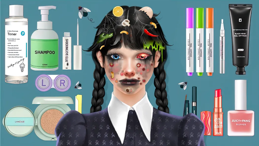 ASMR Doctor Makeup Salon games — скриншот 1