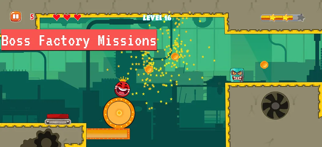 Bounce Ball 4: Red Season 4 — скриншот 2 Bounce Ball 4: Red Season 4 — скриншот 2