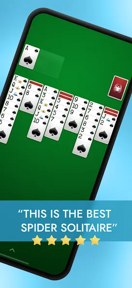Spider Solitaire — скриншот 1 Spider Solitaire — скриншот 1