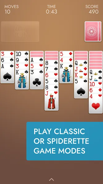 Spider Solitaire — скриншот 5