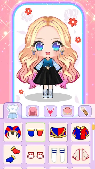 Doll Dress Up: Makeup Games — скриншот 1