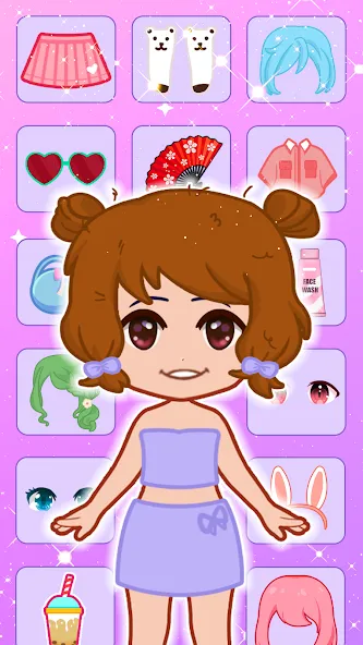 Doll Dress Up: Makeup Games — скриншот 2