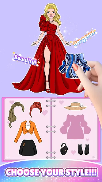 Paper Doll: Fashion Dress Up — скриншот 5