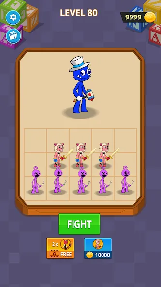 Merge Monster Friends — скриншот 1