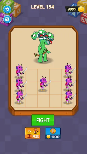 Merge Monster Friends — скриншот 2