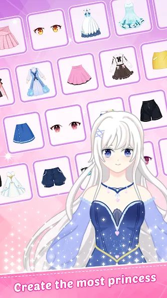 Princess Dress Up - Sweet Doll — скриншот 4 Princess Dress Up - Sweet Doll — скриншот 4