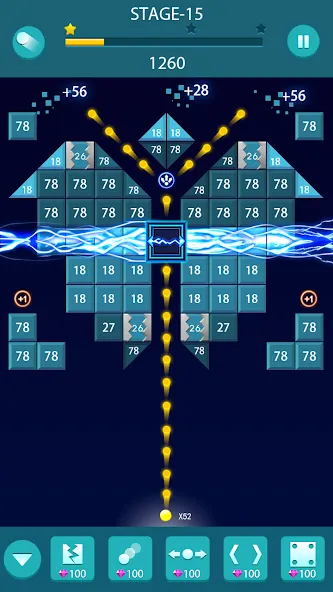 Bricks and Balls - Brick Game — скриншот 2