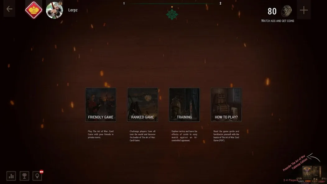 The Art of War: Card Game — скриншот 1 The Art of War: Card Game — скриншот 1