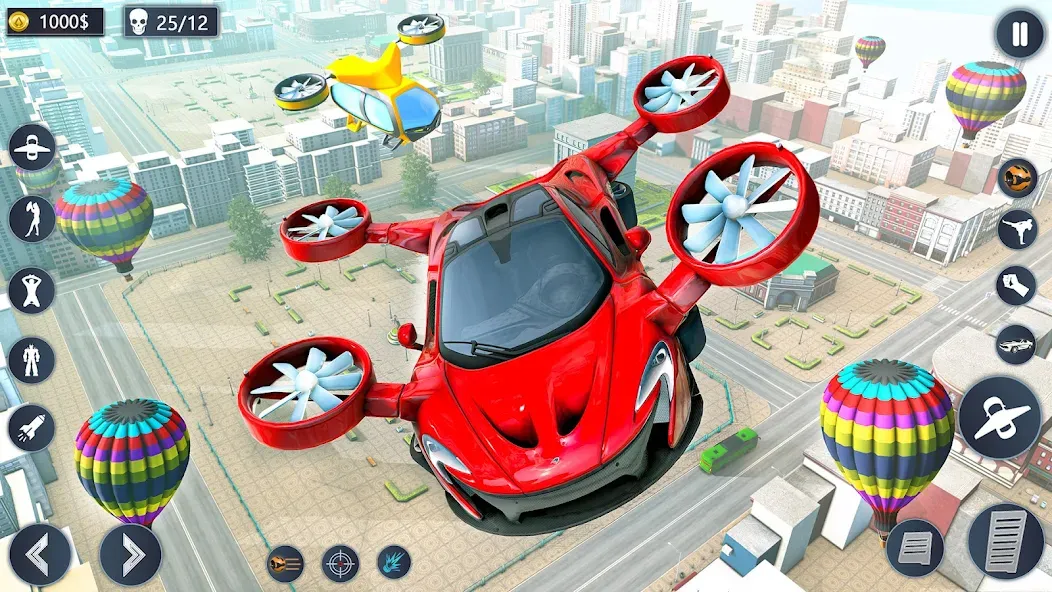 Flying Car Robot Game Car Game — скриншот 1 Flying Car Robot Game Car Game — скриншот 1