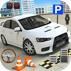 Скачать Car Games: Advance Car Parking MOD — Много денег и все машины открыты