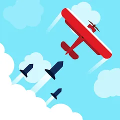 Скачать Go Plane rush! — МОД Много денег