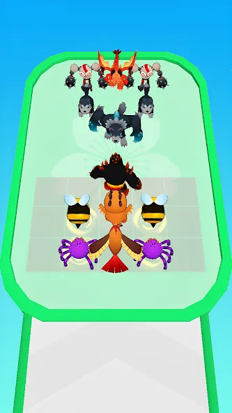 Merge Run Monster 3D Battle — скриншот 4