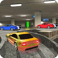 Скачать Street Car Parking: Car Games — Модификация Много денег