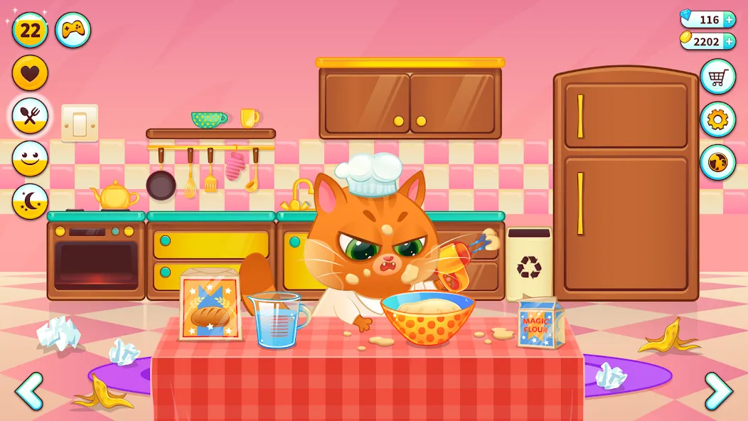 Bubbu – My Virtual Pet Cat — скриншот 2