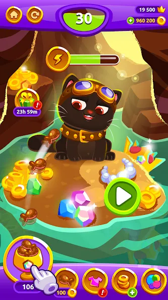 Bubbu Jewels - Merge Puzzle — скриншот 4