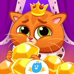 Скачать Bubbu Jewels - Merge Puzzle — Модификация Много денег
