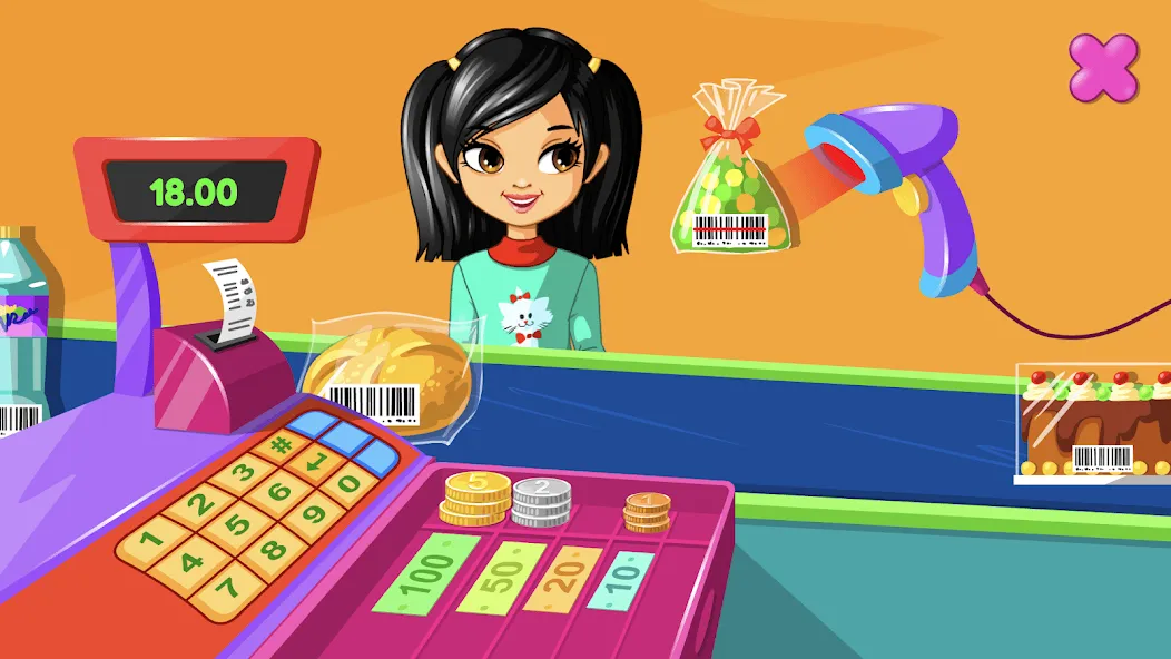 Supermarket Game — скриншот 1 Supermarket Game — скриншот 1
