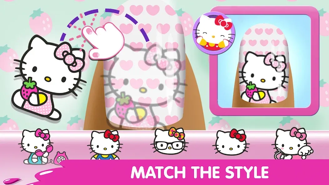 Hello Kitty Nail Salon — скриншот 3