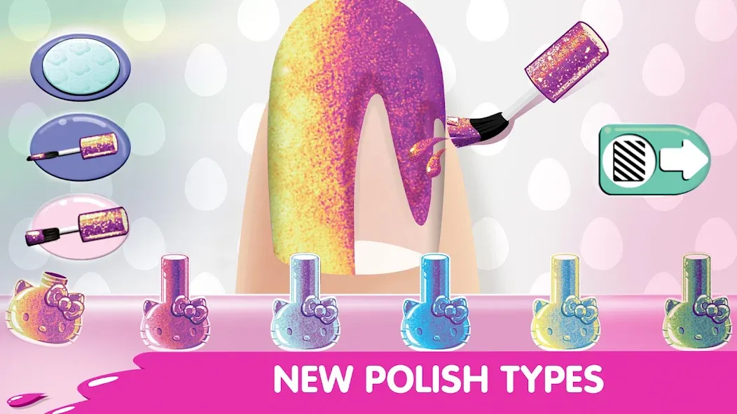 Hello Kitty Nail Salon — скриншот 5