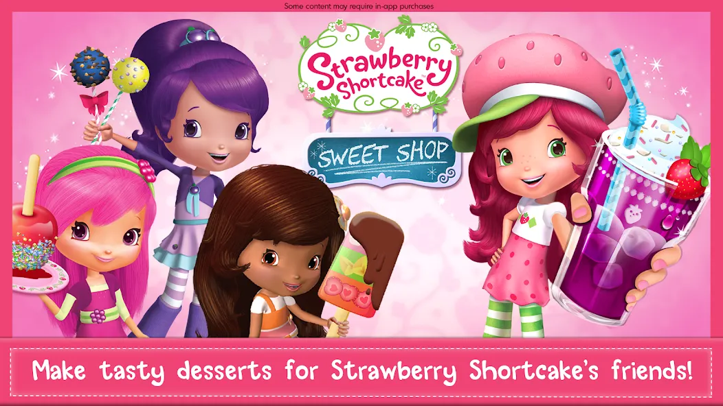 Strawberry Shortcake Sweets — скриншот 1 Strawberry Shortcake Sweets — скриншот 1