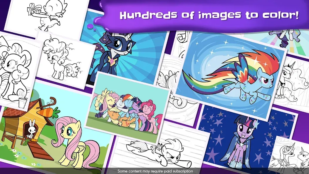My Little Pony Color By Magic — скриншот 4 My Little Pony Color By Magic — скриншот 4